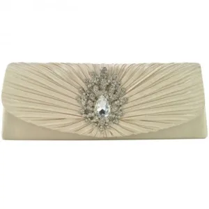 Crystal Champagne Clutch