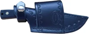 Custom Cross Draw Leather Knife Sheath for Schrade Old-Timer Sharp Finger Style Knife 15 20t.