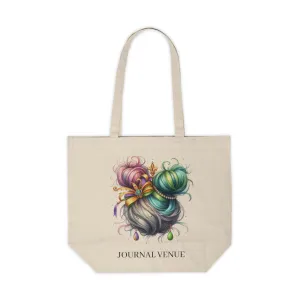 Cute Natural Canvas Shopping Tote Bag