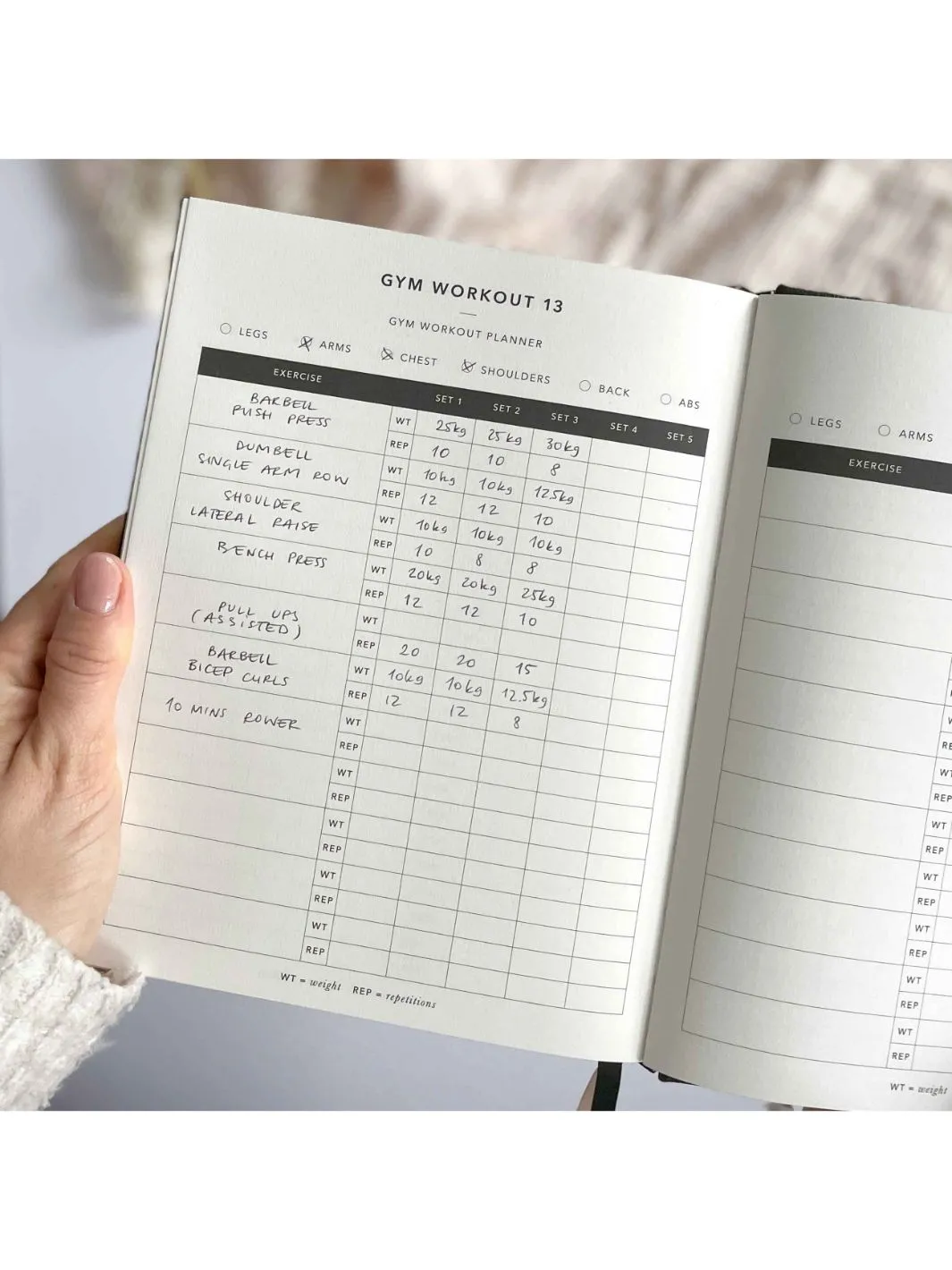 Daily Fitness Planner