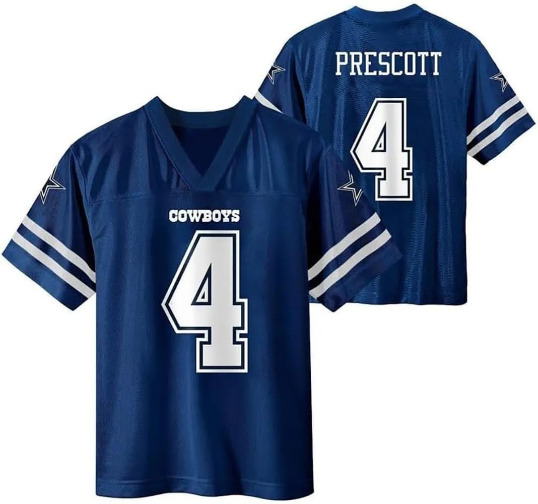 Dak Prescott Dallas Cowboys #4 Navy Infant Toddler Team Color Home Player Jersey