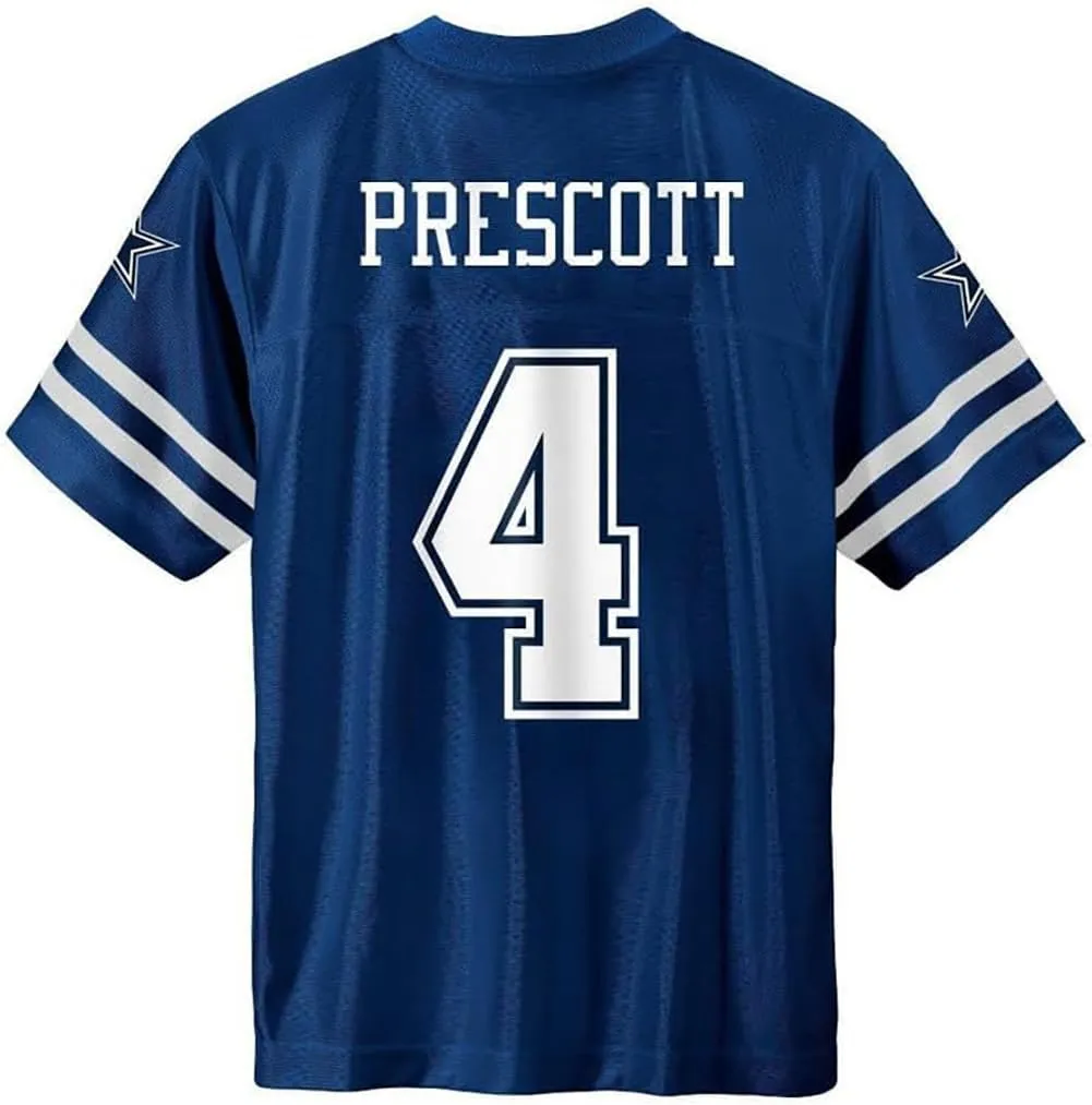 Dak Prescott Dallas Cowboys #4 Navy Infant Toddler Team Color Home Player Jersey