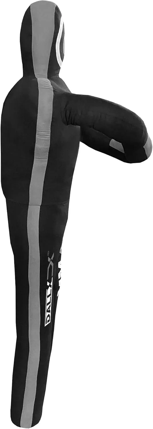 DALLX MMA Grappling Dummy BBJ Wrestling Brazilian Jiu Jitsu Punching Bag Judo Karate Throwing Boxing Fighting Dummy Self Defense Standing Position – UNFILLED