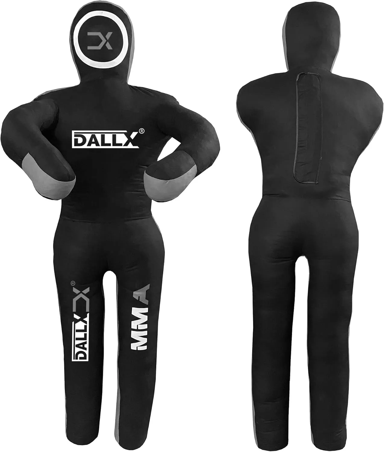 DALLX MMA Grappling Dummy BBJ Wrestling Brazilian Jiu Jitsu Punching Bag Judo Karate Throwing Boxing Fighting Dummy Self Defense Standing Position – UNFILLED