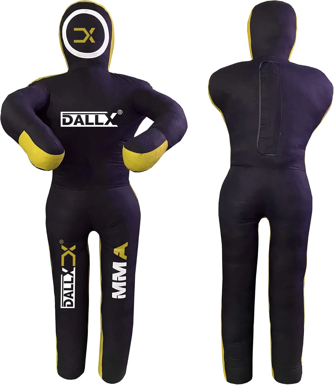 DALLX MMA Grappling Dummy BBJ Wrestling Brazilian Jiu Jitsu Punching Bag Judo Karate Throwing Boxing Fighting Dummy Self Defense Standing Position – UNFILLED
