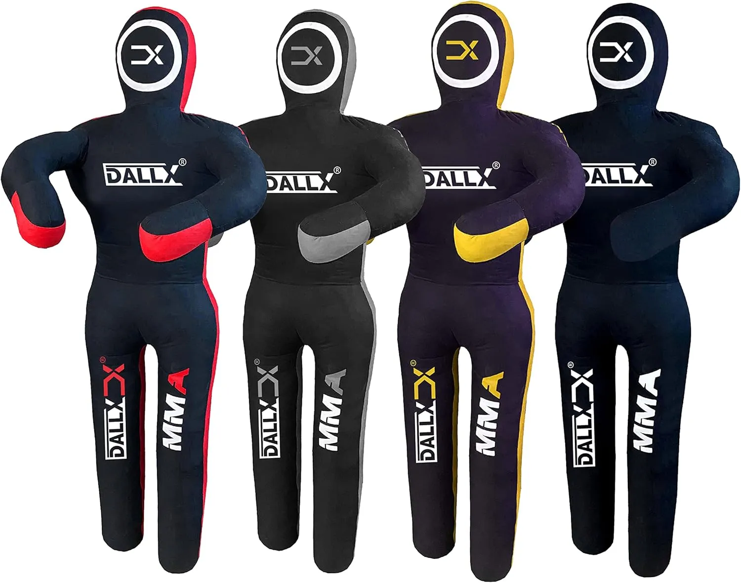 DALLX MMA Grappling Dummy BBJ Wrestling Brazilian Jiu Jitsu Punching Bag Judo Karate Throwing Boxing Fighting Dummy Self Defense Standing Position – UNFILLED