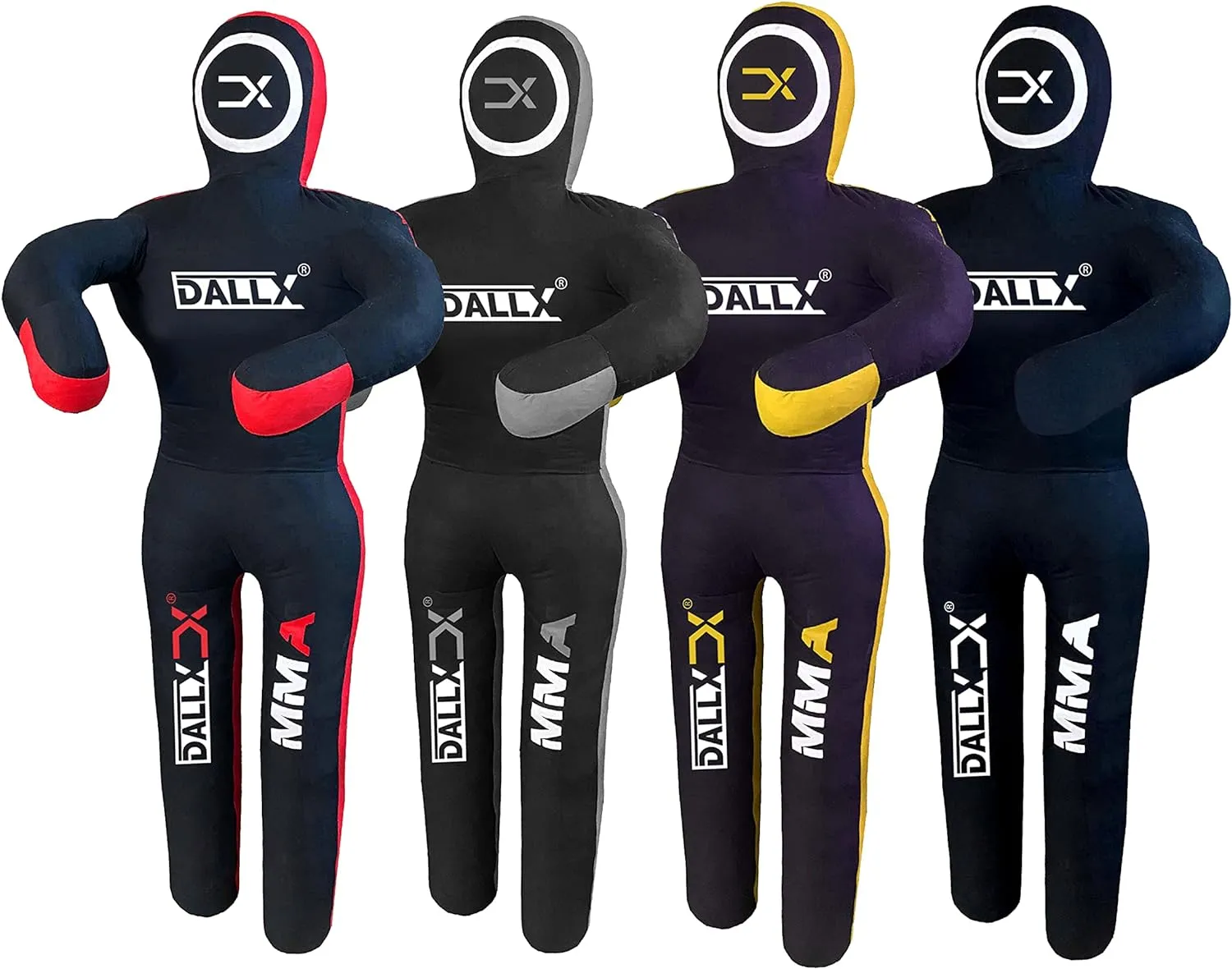 DALLX MMA Grappling Dummy BBJ Wrestling Brazilian Jiu Jitsu Punching Bag Judo Karate Throwing Boxing Fighting Dummy Self Defense Standing Position – UNFILLED