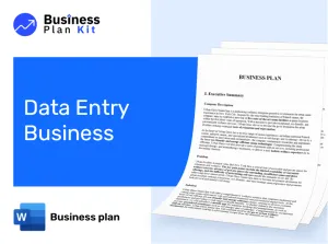 Data Entry Business Business Plan Example