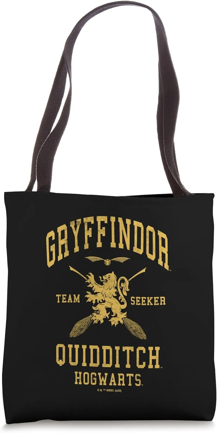 Deathly Hallows 2 Gryffindor Quidditch Team Seeker Jersey Tote Bag