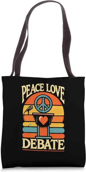 Debate Competition School Speech and Debate Team Debater Tote Bag