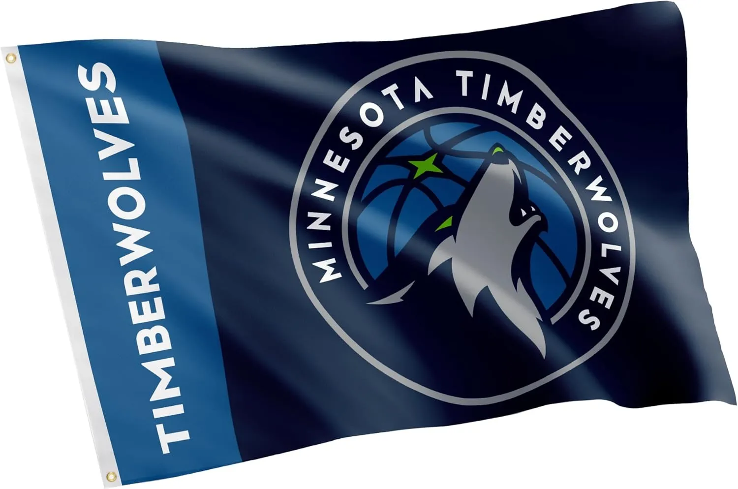 Desert Cactus Minnesota Timberwolves Flag NBA National Basketball Association 100% Polyester Indoor Outdoor 3x5 feet Team Flags (Team Name)