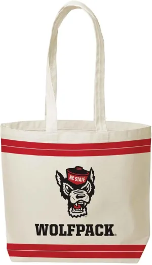 Desert Cactus NC State North Carolina State University Tote Bag Tigers War Eagle Canvas Material (Daily Grind Tote)