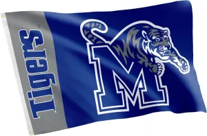 Desert Cactus University of Memphis Flag 100% Polyester Indoor Outdoor 3x5 feet Flags (Team Name)