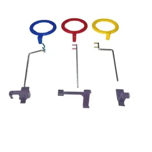 Digital Sensor Holders for Dexis, Schick, Jazz, GENDEX, Sigma. Great for Taking Digital X-ray Images. (Red, Blue, Yellow XCP Kits).