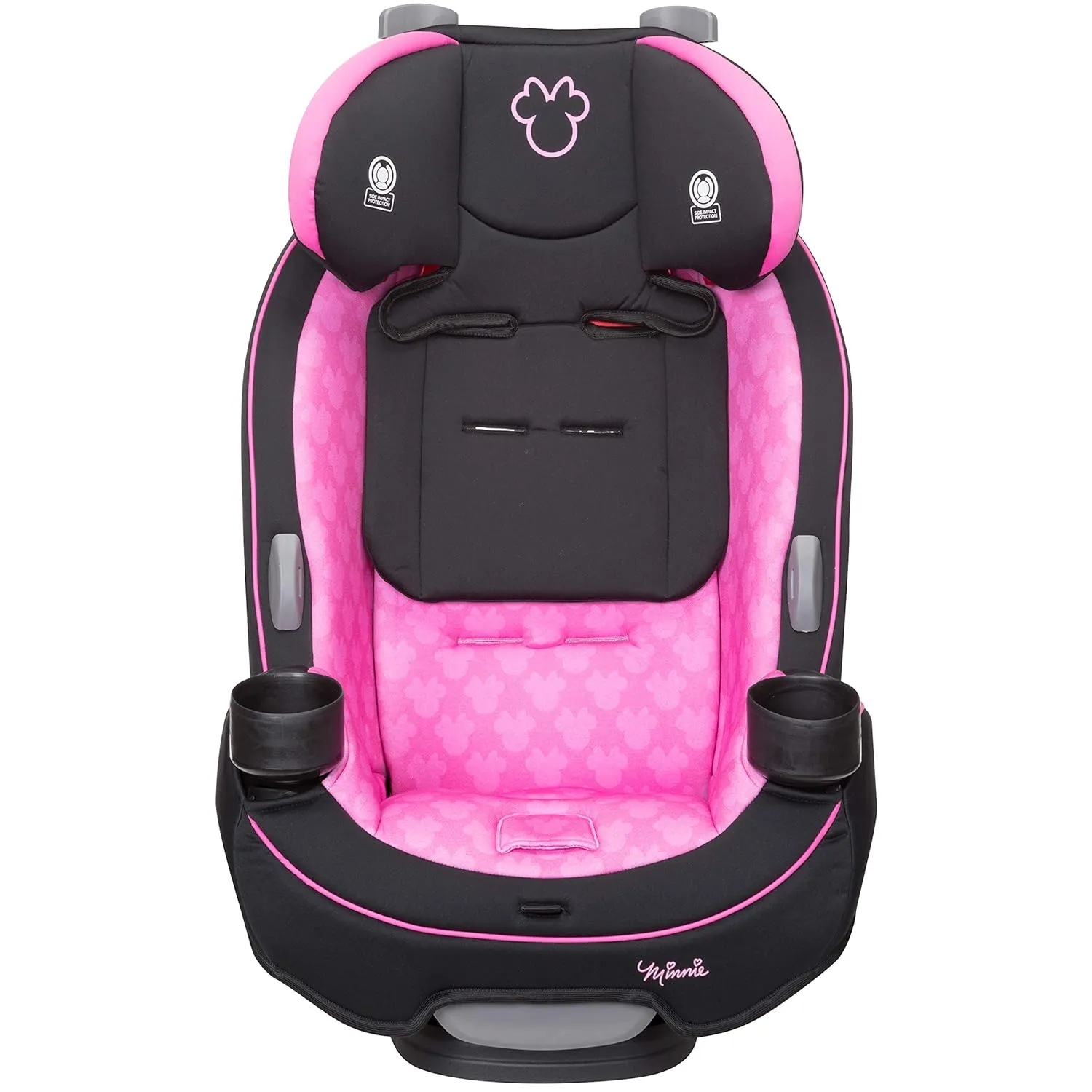 Disney Convertible Car Seat, Rear Facing 5-40 pounds, Forward Facing 30-65 pounds, Booster 40-100 lbs, Convert From Infant to Toddler, Simply Minnie
