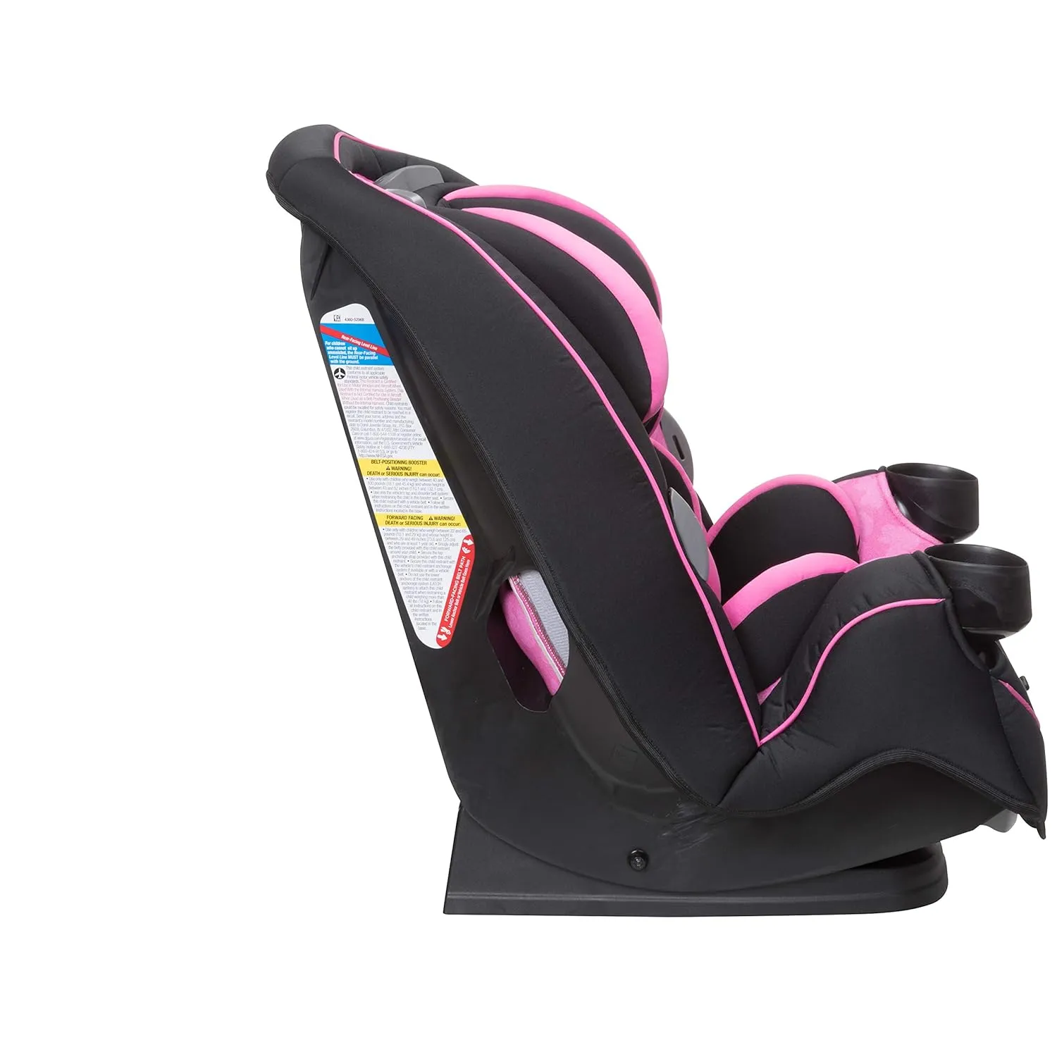 Disney Convertible Car Seat, Rear Facing 5-40 pounds, Forward Facing 30-65 pounds, Booster 40-100 lbs, Convert From Infant to Toddler, Simply Minnie