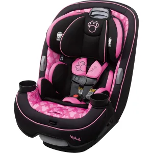 Disney Convertible Car Seat, Rear Facing 5-40 pounds, Forward Facing 30-65 pounds, Booster 40-100 lbs, Convert From Infant to Toddler, Simply Minnie