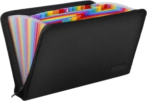Document Organizer Folder, Document Storage Bag Waterproof and Fireproof Credential Bag Diploma Storage Important Document and File Pocket, Laptop, Notebooks, Valuables (Color : Style2)
