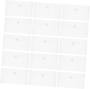 DOITOOL 40-pack Plastic Cash Bag Storage Document Organizers for Bank Deposits Checks Valuables