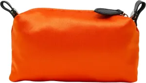 DOMINIE Liner for Clear Handbag Small Clutch Removable/Interchangeable Liner - Orange Liner, Black Tabs (Black Clutch Sold Separately)