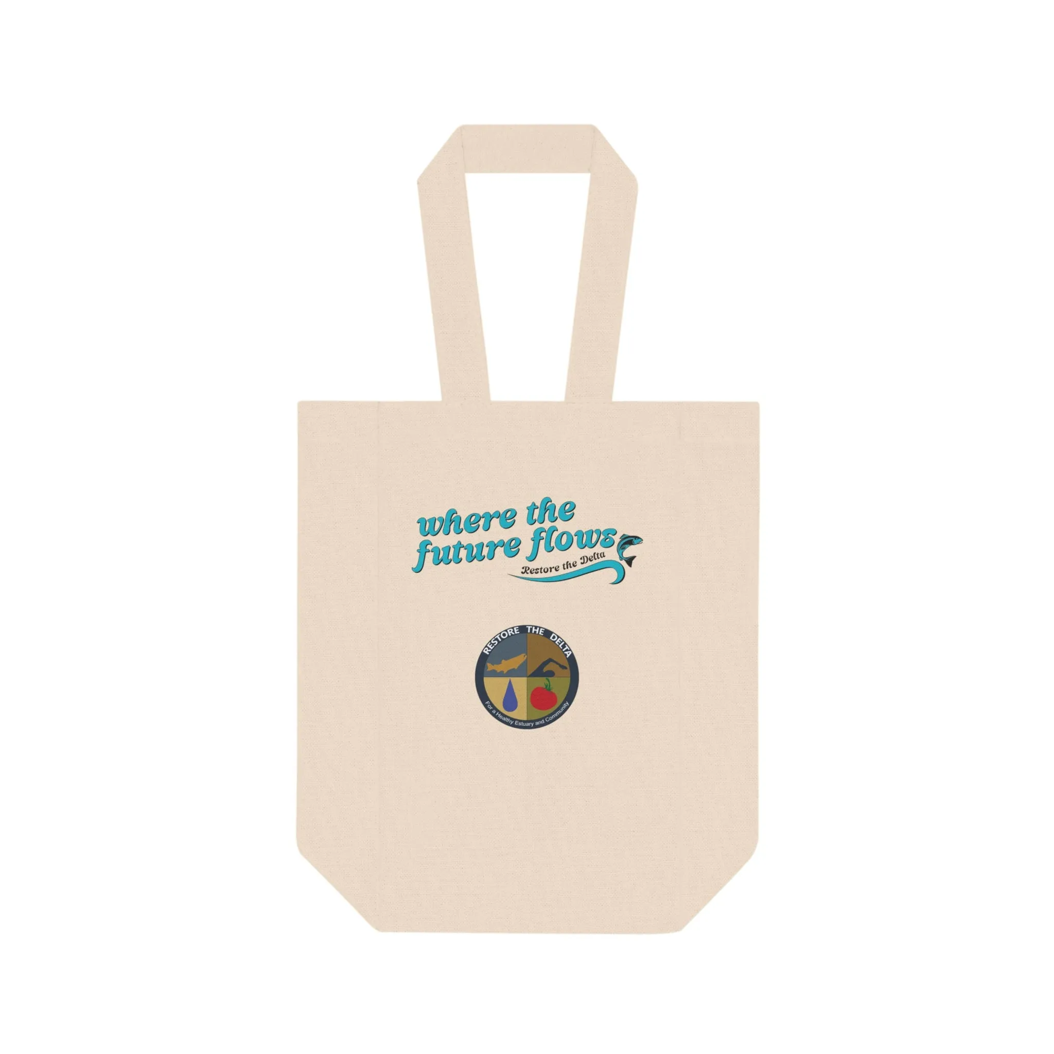 Double Wine Tote Bag
