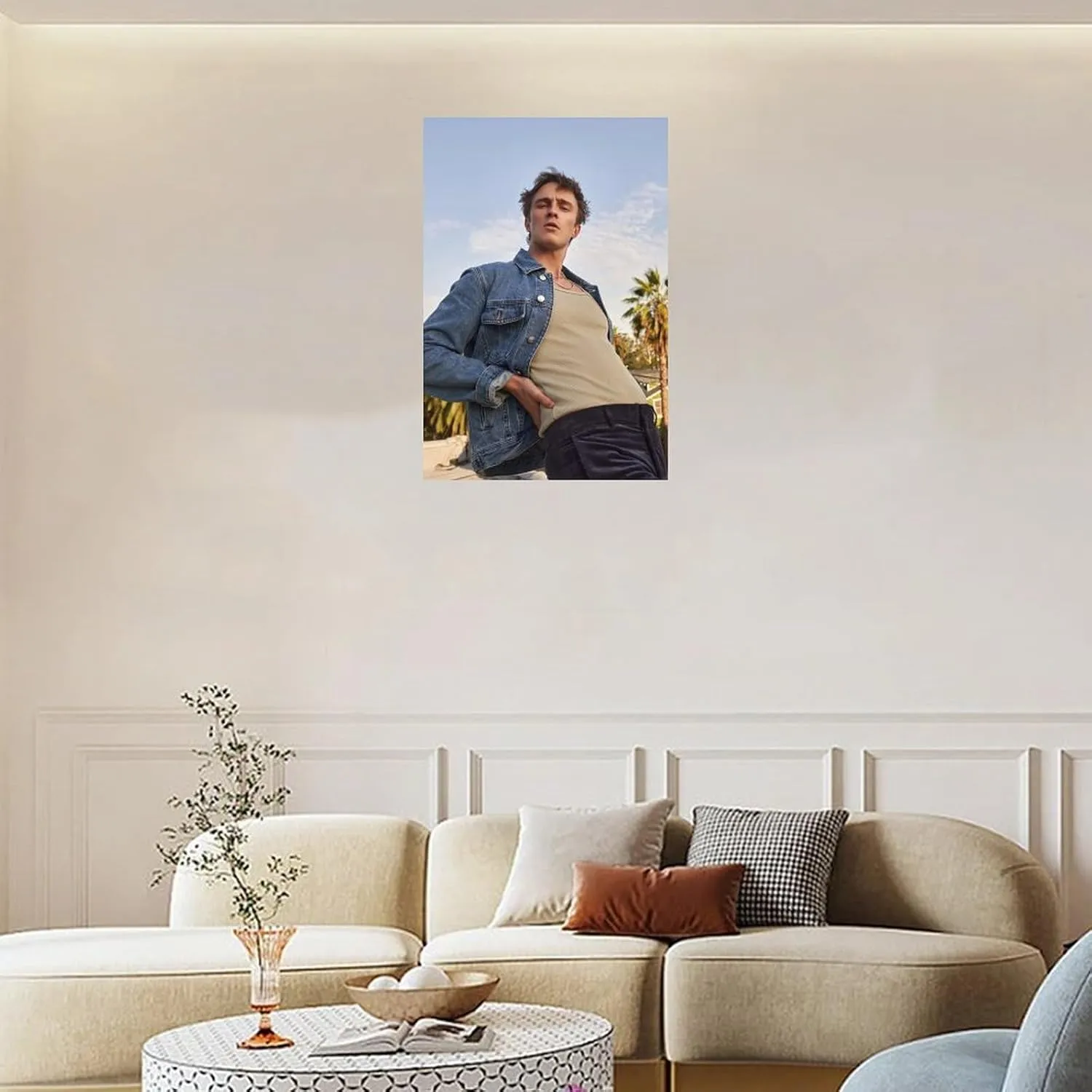 Drew Starkey Actor Art Poster Room Poster2Wall Poster Art Canvas Print Living Room Office Bedroom Aesthetic Poster12x18inch(30x45cm) Unframe-style