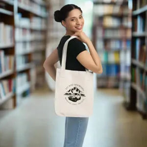 Eco Friendly Canvas Tote for Jeep Loving Mountain Fans