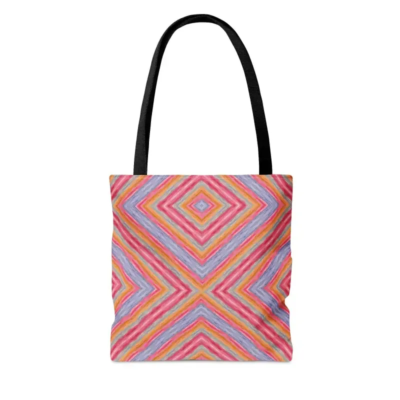 Elevate your Style with Abstract Red Purple Tote Bag