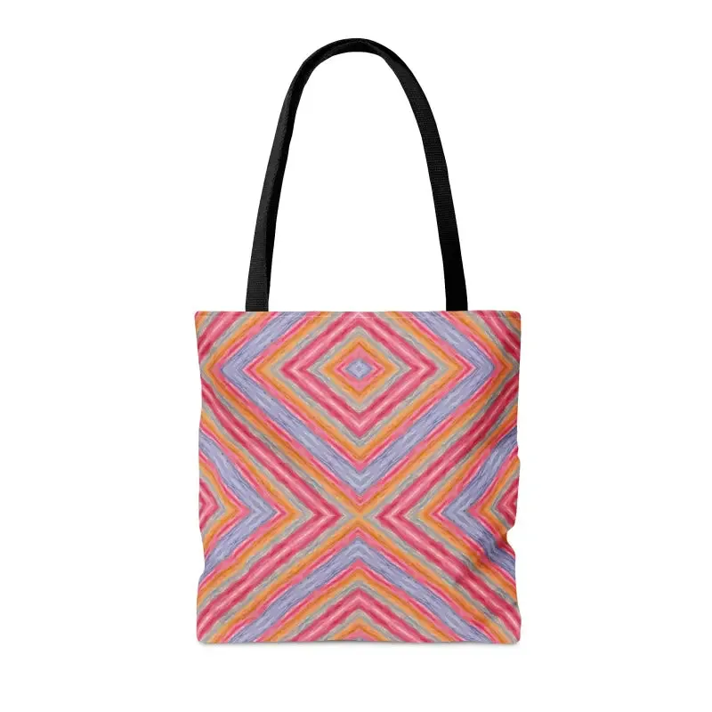 Elevate your Style with Abstract Red Purple Tote Bag
