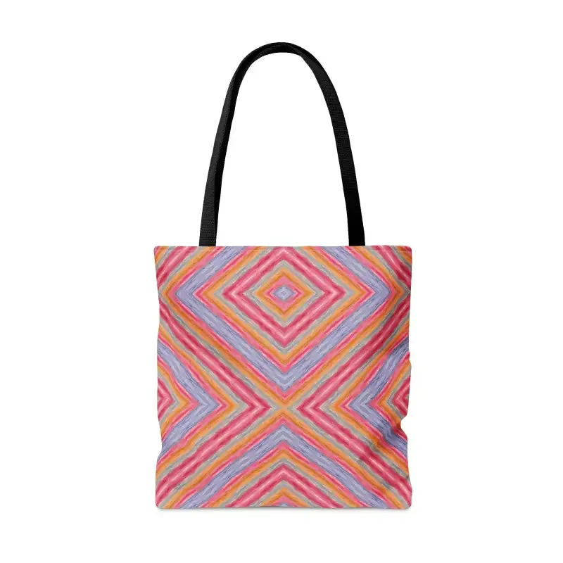 Elevate your Style with Abstract Red Purple Tote Bag