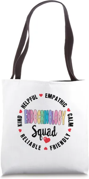 Endocrinology Squad Nurse ENDO Team Registered Nursing Tote Bag