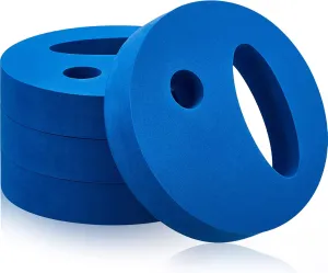 EVA Foam Water Weights for Pool Aerobic Exercise Set - Hand Held Swim Discs, 7.1 Inches in Diameter