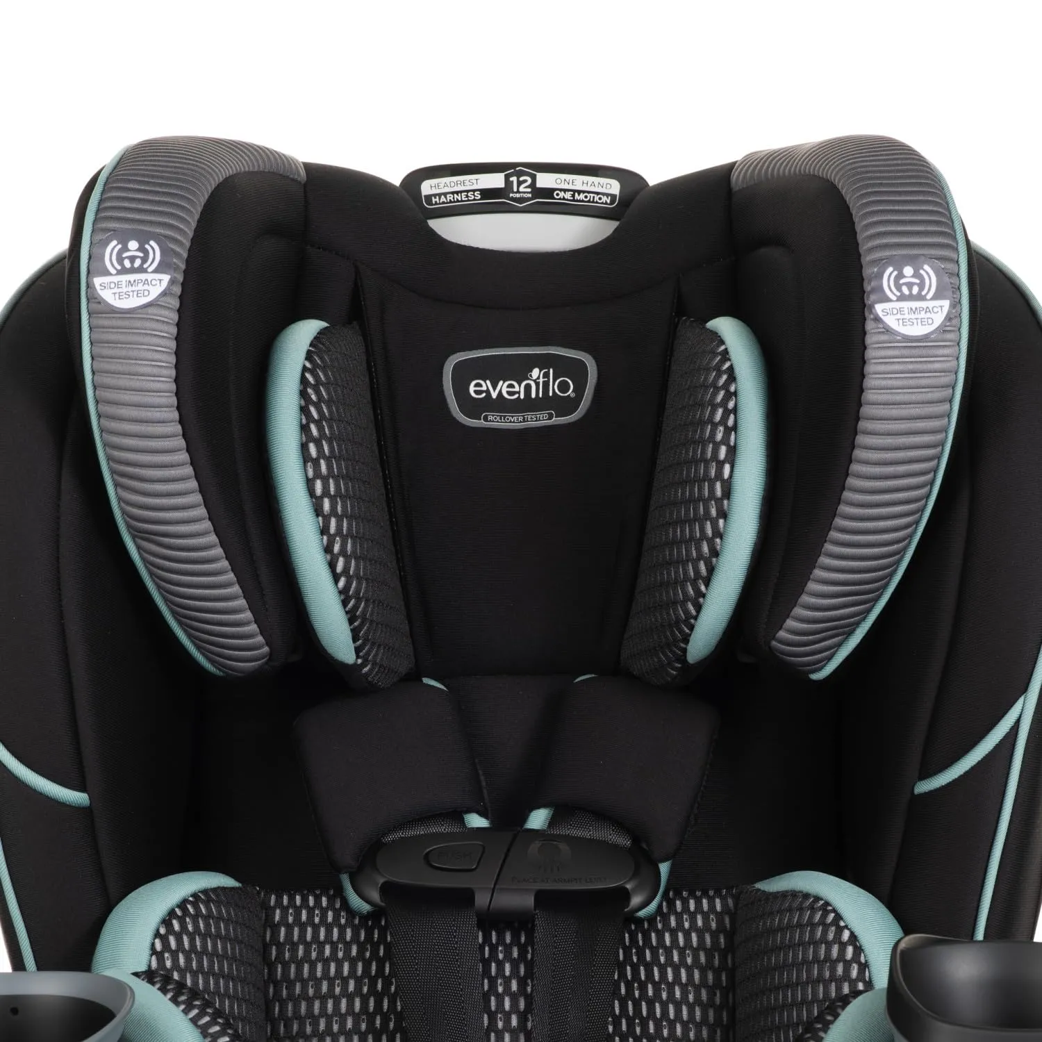 Evenflo EveryFit/All4One 3-in-1 Convertible Car Seat (Atlas Green)