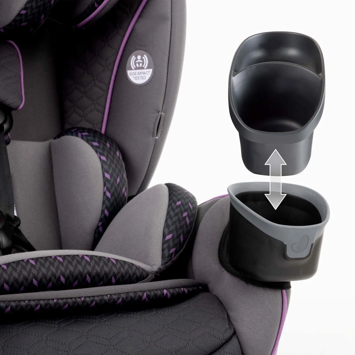 Evenflo EveryFit/All4One 3-in-1 Convertible Car Seat (Ophelia Purple)