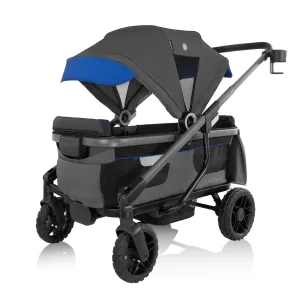 Evenflo Shyft Rideshare All-Terrain Performance Stroller Wagon (Electric Blue)