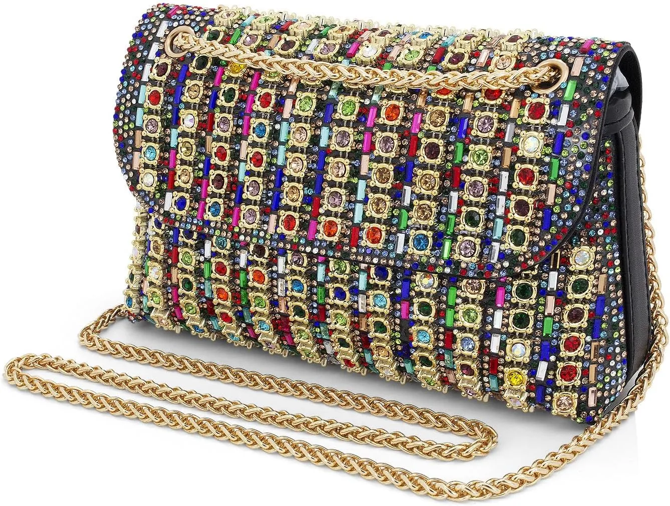 Evening Bag Clutch Purses for Women Shoulder Bag Crossbody Bag Purses Handbag Crystals Rhinestone Clutch Purse