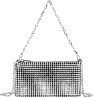 Evening Clutch Purses for Women Lady Girl Bride Rhinestone Purse For Prom Cocktail Party Wedding Engagement