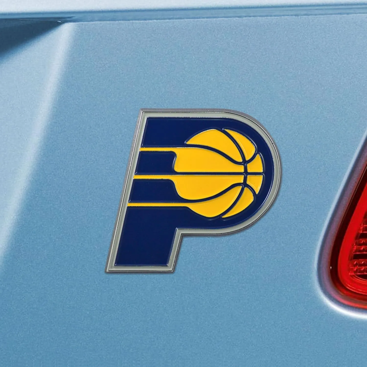 FANMATS NBA 3D Color Metal Emblem, Diecut Team Logo Auto Emblem