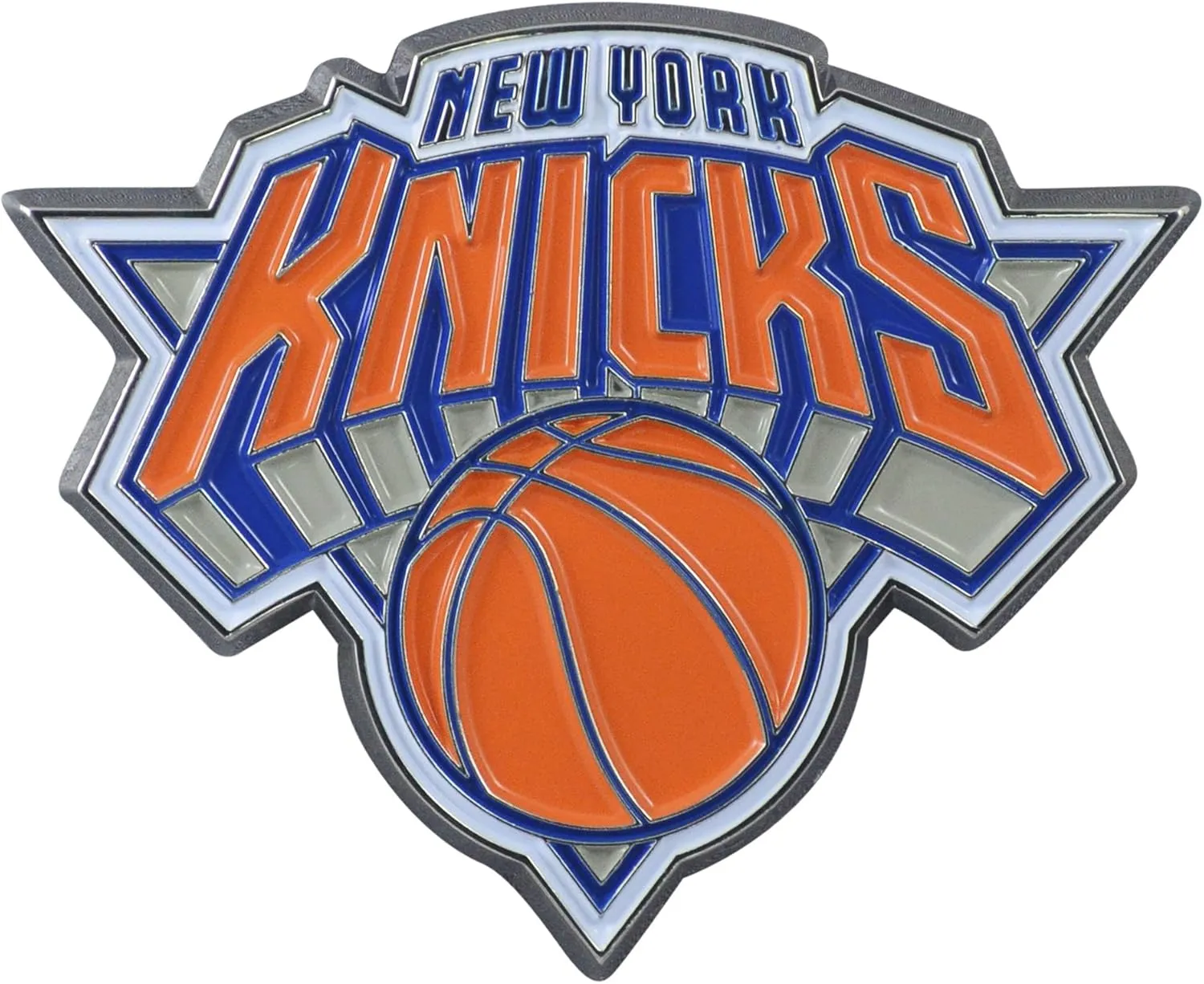 FANMATS NBA 3D Color Metal Emblem, Diecut Team Logo Auto Emblem