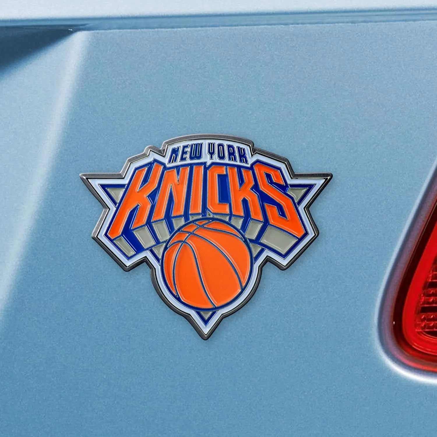 FANMATS NBA 3D Color Metal Emblem, Diecut Team Logo Auto Emblem