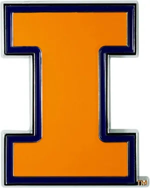 FANMATS NCAA 3D Color Metal Emblem, Diecut Team Logo Auto Emblem