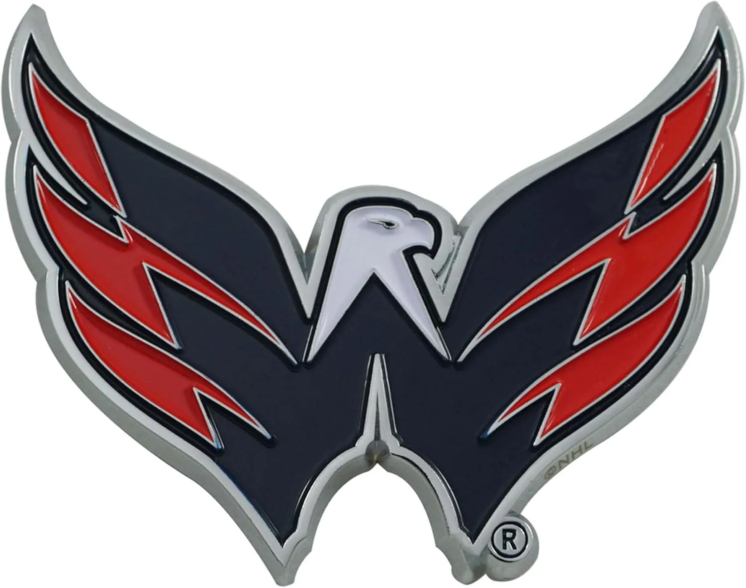 FANMATS NHL 3D Color Metal Emblem, Diecut Team Logo Auto Emblem