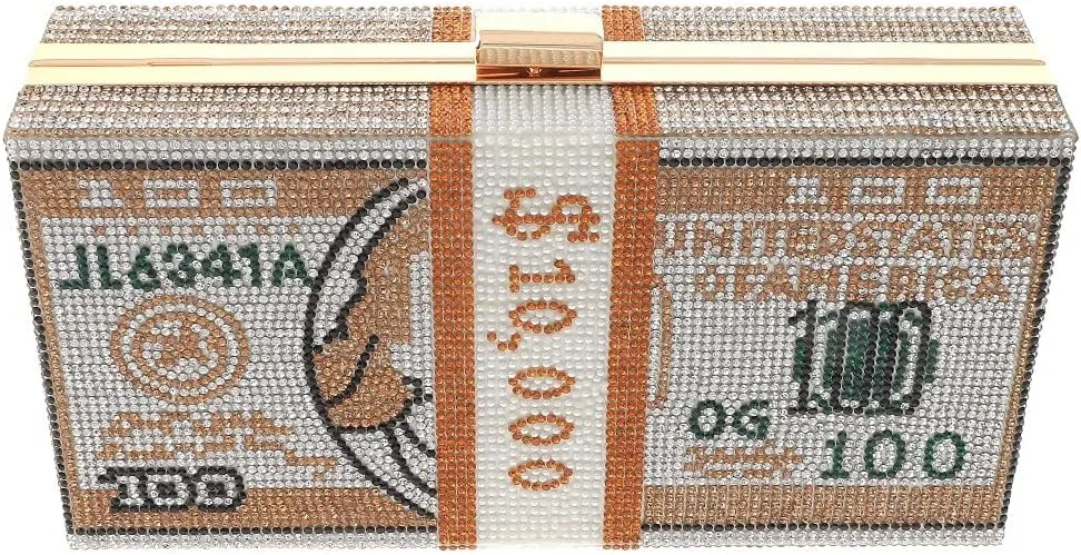 Fashion Dollar Clutch Bag