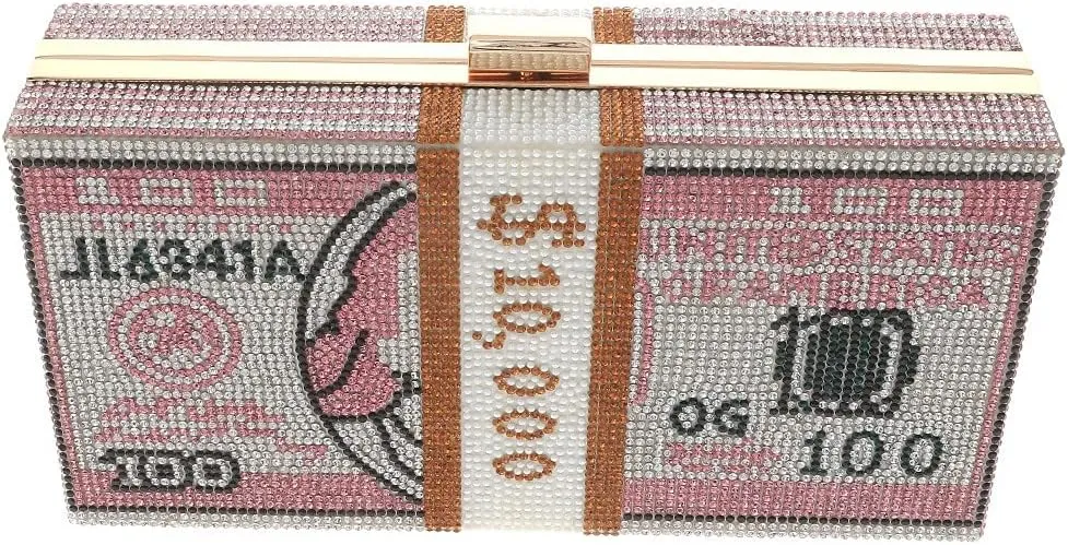 Fashion Dollar Clutch Bag