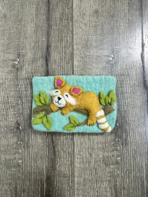 Felt Racoon Purse