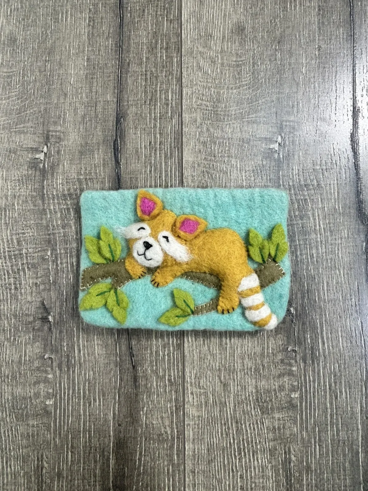 Felt Racoon Purse