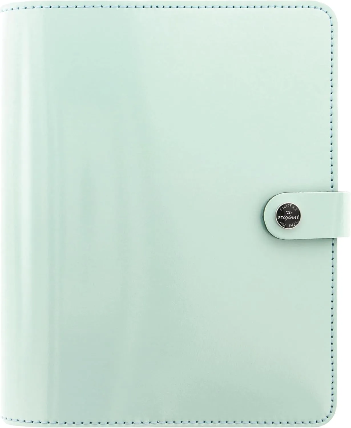 Filofax The Original Organizer, A5 Size, Duck Egg - Leather, Six Rings, Week-to-View Calendar Diary, Multilingual, 2025 (C026039-25)