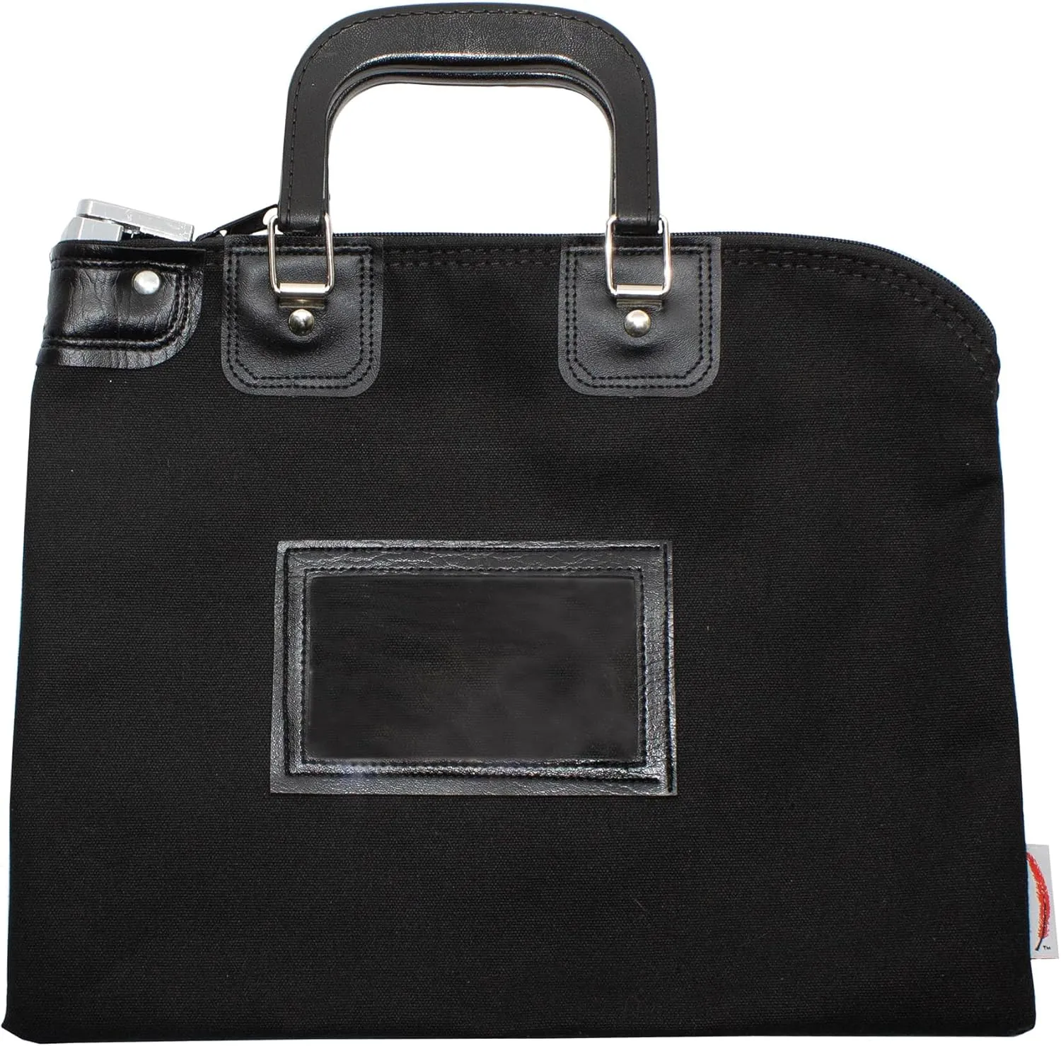 Fire Resistant Security Money Bag with Lock, 15 x 11 Inch (Black)