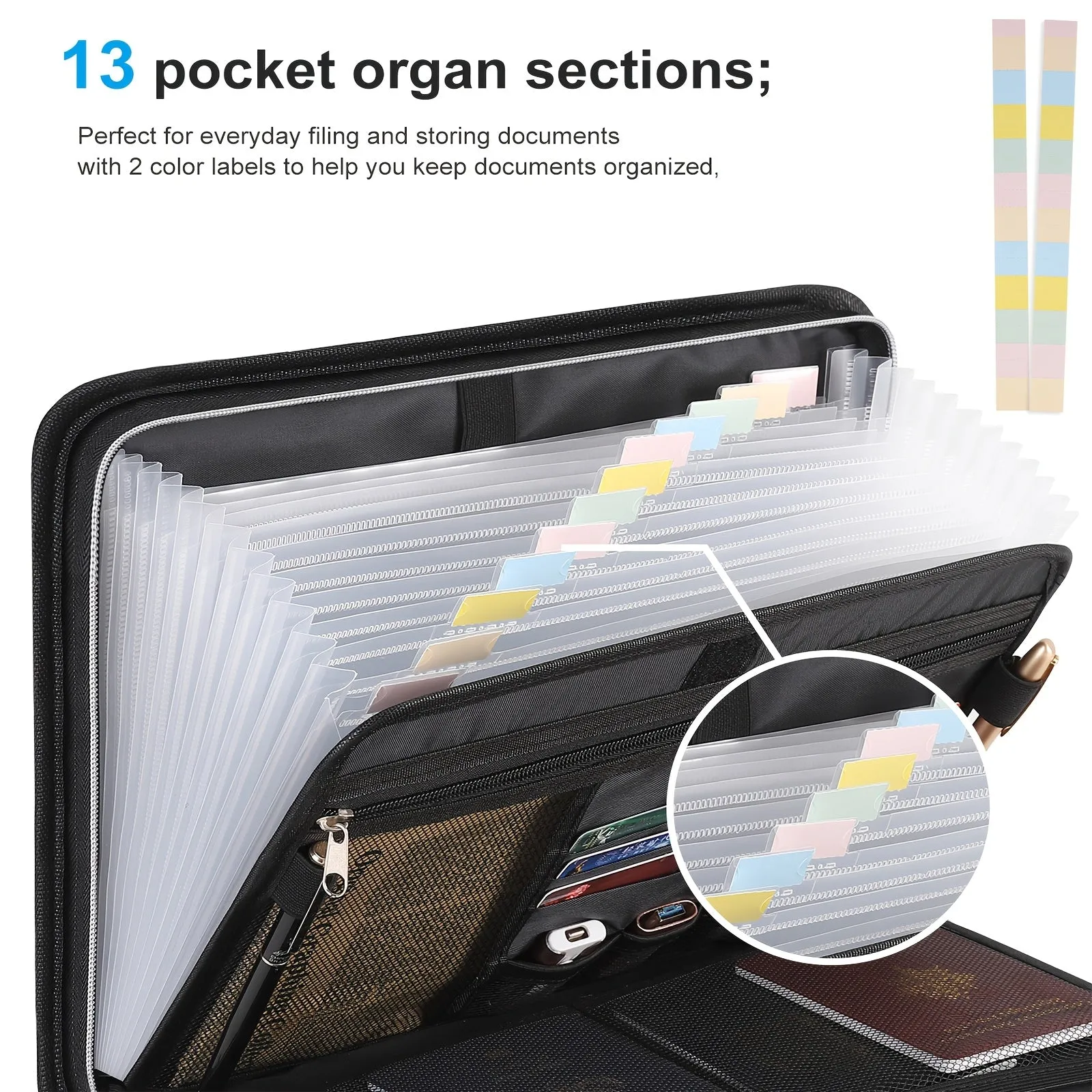 Fireproof Waterproof Document Organizer- HMT15DO
