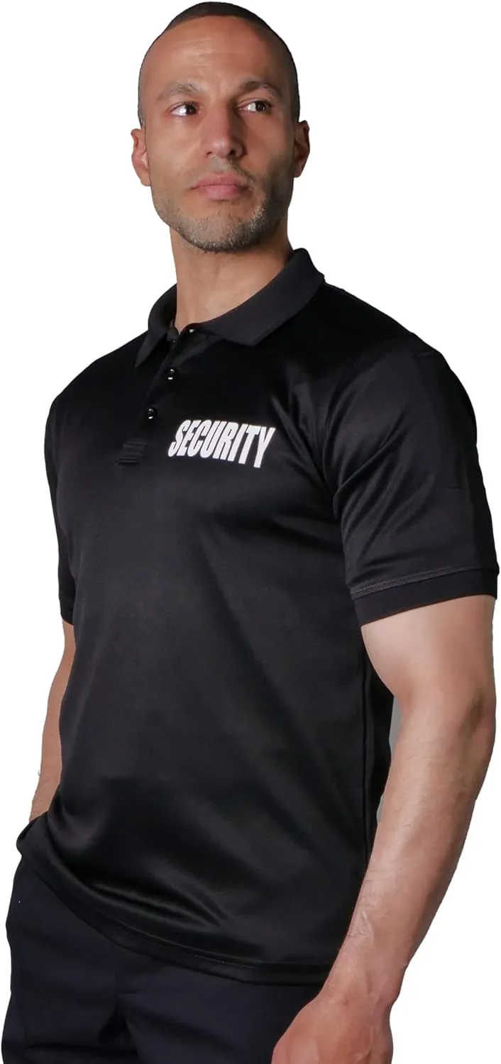 First Class Tactical Duty Performance, Lightweight, Breathable, 100% Polyester, Short Sleeve Polo Shirt Mens